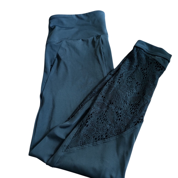 Balera Black Dancewear Leggings - Picture 1 of 6